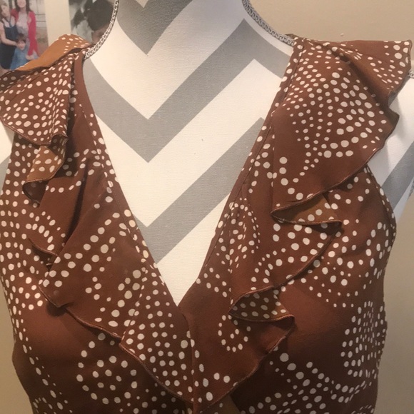 Trina Turk wrap blouse - Picture 3 of 7